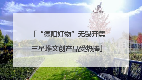 “德阳好物”无锡开集 三星堆文创产品受热捧